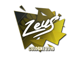 Sticker | Zeus | Cologne 2016