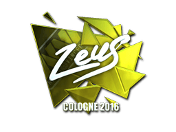 Sticker | Zeus (Foil) | Cologne 2016