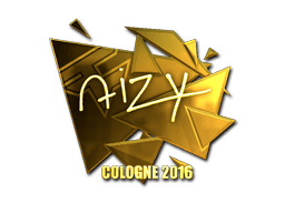 Sticker | aizy (Gold) | Cologne 2016