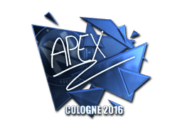 Sticker | apEX (Foil) | Cologne 2016