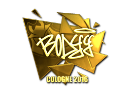 Sticker | bodyy (Gold) | Cologne 2016