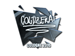 Sticker | coldzera (Foil) | Cologne 2016
