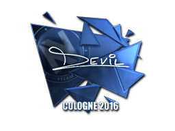 Sticker | DEVIL (Foil) | Cologne 2016