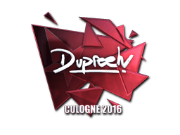 Sticker | dupreeh (Foil) | Cologne 2016