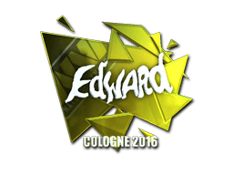 Sticker | Edward (Foil) | Cologne 2016