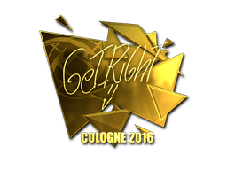 Sticker | GeT_RiGhT (Gold) | Cologne 2016