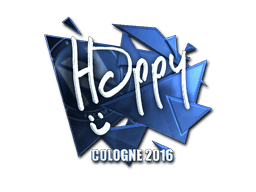 Sticker | Happy (Foil) | Cologne 2016