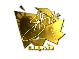 Sticker | Hiko (Gold) | Cologne 2016