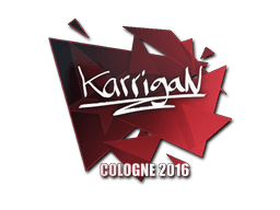 Sticker | karrigan | Cologne 2016