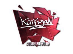 Sticker | karrigan (Foil) | Cologne 2016