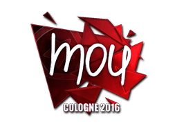 Sticker | mou (Foil) | Cologne 2016