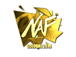 Sticker | NAF (Gold) | Cologne 2016