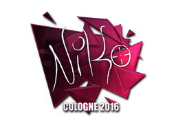 Sticker | NiKo (Foil) | Cologne 2016