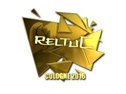 Sticker | reltuC (Gold) | Cologne 2016