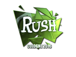 Sticker | RUSH (Foil) | Cologne 2016
