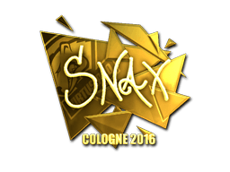 Sticker | Snax (Gold) | Cologne 2016