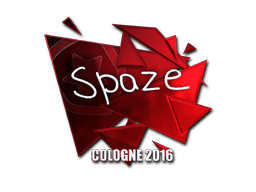 Sticker | spaze (Foil) | Cologne 2016