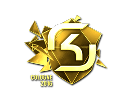 Sticker | SK Gaming (Gold) | Cologne 2016