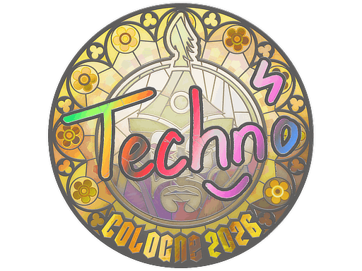 Sticker | Techno4K (Holo) | Cologne 2026