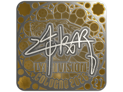 Sticker | z4KR (Foil, Ranked) | Cologne 2026