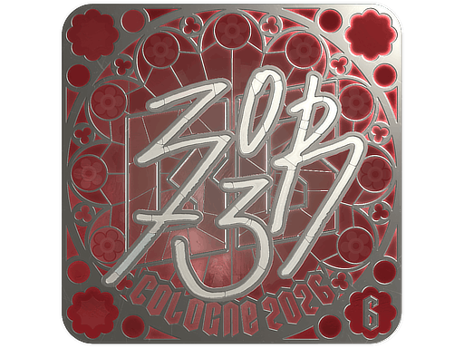 Sticker | zorte (Foil, Ranked) | Cologne 2026
