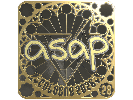 Sticker | asap (Gold, Ranked) | Cologne 2026