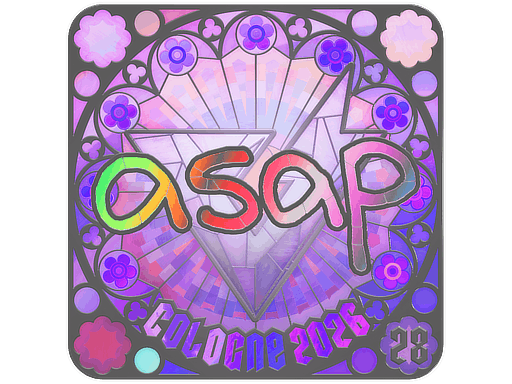 Sticker | asap (Holo, Ranked) | Cologne 2026