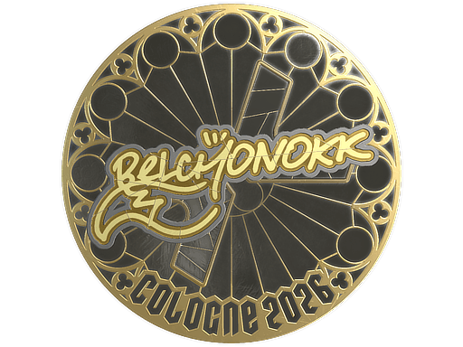 Sticker | BELCHONOKK (Gold) | Cologne 2026