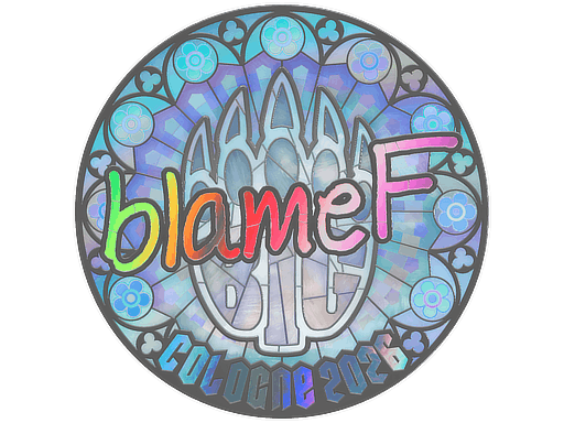 Sticker | blameF (Holo) | Cologne 2026