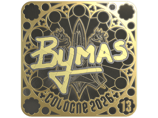 Sticker | Bymas (Gold, Ranked) | Cologne 2026