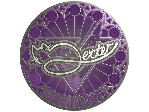 Sticker | dexter (Foil) | Cologne 2026