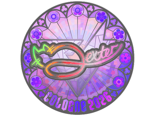 Sticker | dexter (Holo) | Cologne 2026