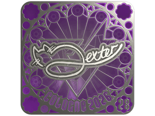 Sticker | dexter (Foil, Ranked) | Cologne 2026
