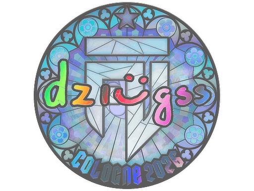 Sticker | dziugss (Holo) | Cologne 2026