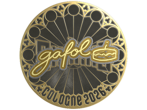 Sticker | gafolo (Gold) | Cologne 2026