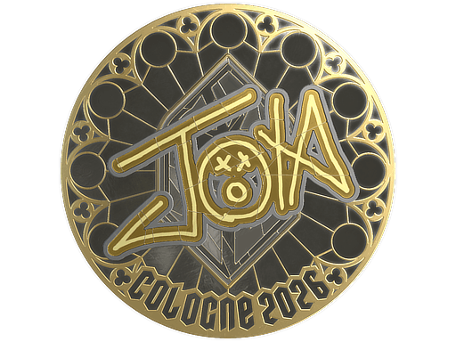 Sticker | JOTA (Gold) | Cologne 2026