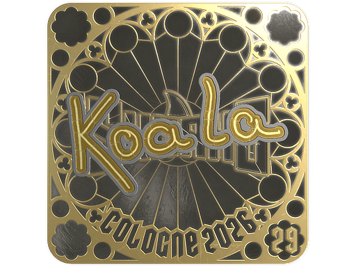 Sticker | koala (Gold, Ranked) | Cologne 2026