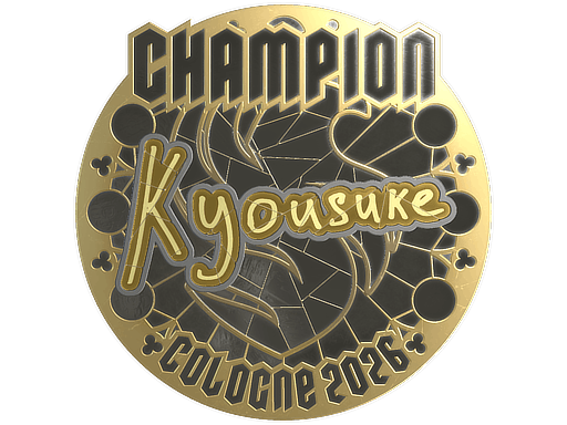 Sticker | kyousuke (Gold, Champion) | Cologne 2026