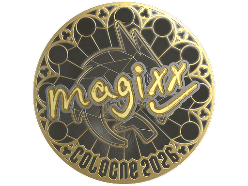 Sticker | magixx (Gold) | Cologne 2026