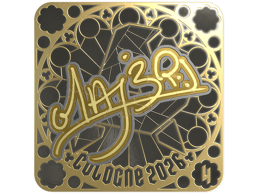 Sticker | MAJ3R (Gold, Ranked) | Cologne 2026