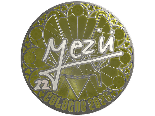 Sticker | mezii (Foil) | Cologne 2026