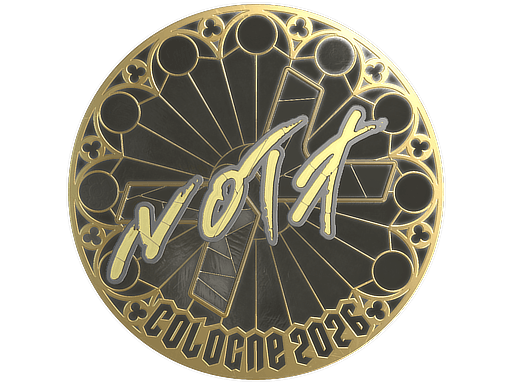 Sticker | nota (Gold) | Cologne 2026