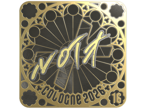 Sticker | nota (Gold, Ranked) | Cologne 2026