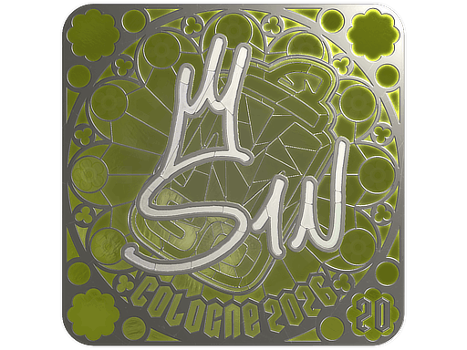 Sticker | s1n (Foil, Ranked) | Cologne 2026