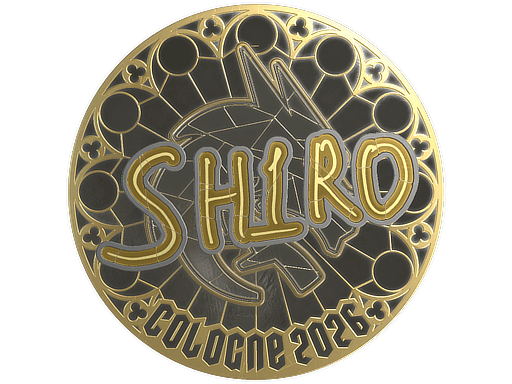 Sticker | sh1ro (Gold) | Cologne 2026
