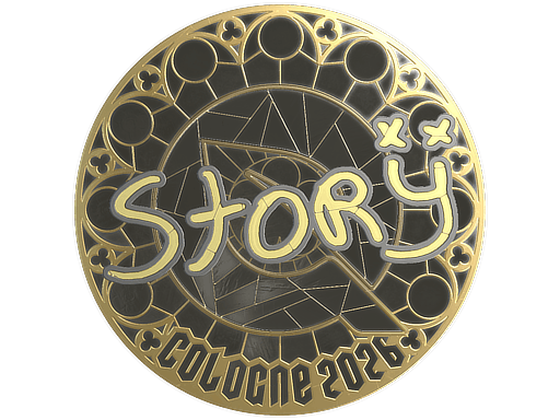 Sticker | story (Gold) | Cologne 2026