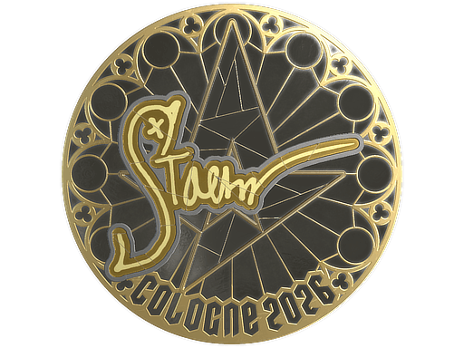 Sticker | Staehr (Gold) | Cologne 2026