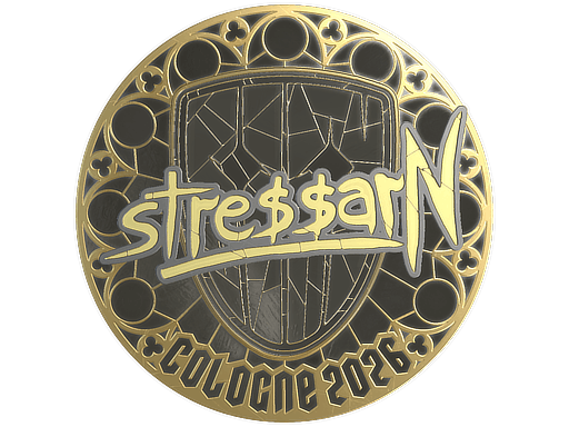 Sticker | stressarN (Gold) | Cologne 2026