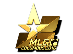 Sticker | Astralis (Gold) | MLG Columbus 2016