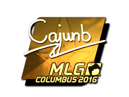 Sticker | cajunb (Gold) | MLG Columbus 2016